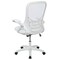 Emma and Oliver High Back Mesh Ergonomic Office Chair with Flip-up Arms